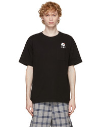 Clot Black Panda Pocket T Shirt