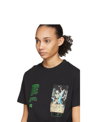 Off-White Black Pascal Painting Over T Shirt