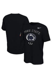 Nike Black Penn State Nittany Lions Veterans Day T Shirt