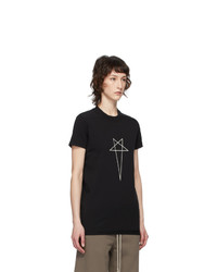 Rick Owens DRKSHDW Black Pentagram T Shirt