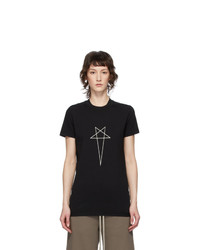Rick Owens DRKSHDW Black Pentagram T Shirt