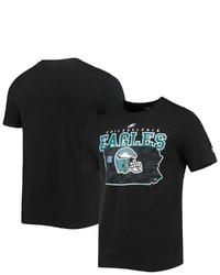 New Era Black Philadelphia Eagles Local Pack T Shirt