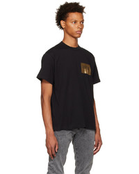 VERSACE JEANS COUTURE Black Piece Number T Shirt