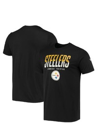 New Era Black Pittsburgh Ers Combine Authentic Big Stage T Shirt
