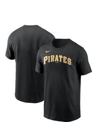 Nike Black Pittsburgh Pirates Team Wordmark T Shirt