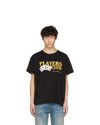 Amiri Black Players Club T Shirt