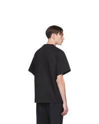 Jil Sander Black Pocket Tassel T Shirt