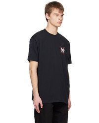 Raf Simons Black Printed T Shirt