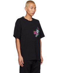 Dolce & Gabbana Black Printed T Shirt