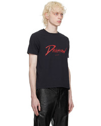 Maximilian Davis Black Printed T Shirt