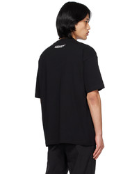 AAPE BY A BATHING APE Black Printed T Shirt