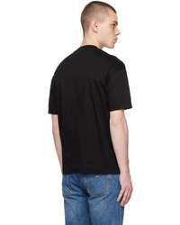 Emporio Armani Black Printed T Shirt