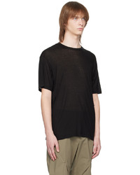 Post Archive Faction PAF Black Printed T Shirt