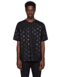Dolce & Gabbana Black Printed T Shirt