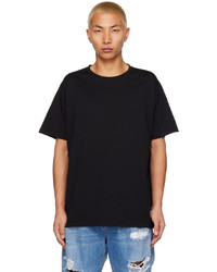 Balmain Black Printed T Shirt