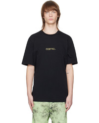 Oamc Black Printed T Shirt