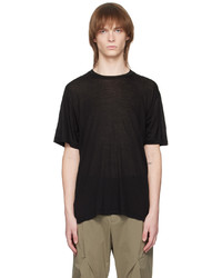 Post Archive Faction PAF Black Printed T Shirt