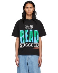 Online Ceramics Black Reading Is Fundatal T Shirt