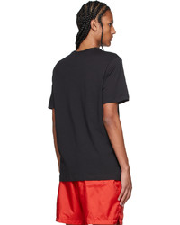 Nike Black Red Icon Futura T Shirt