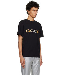 Gcds Black Reflective T Shirt