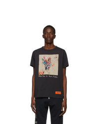 Heron Preston Black Robert Nava Edition T Shirt