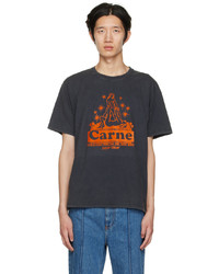 Carne Bollente Black Roller Coaster T Shirt