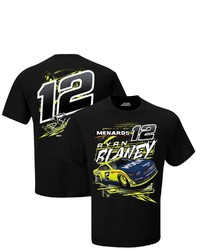 TEAM PENSKE Black Ryan Blaney Ards Slingshot T Shirt