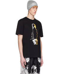 Versace Black Safety Pin T Shirt