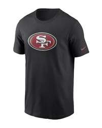 Nike Black San Francisco 49ers Primary Logo T Shirt