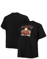 PROFILE Black San Francisco Giants Big Tall Hometown Collection The Bay T Shirt