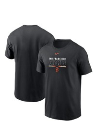 Nike Black San Francisco Giants Color Bar T Shirt