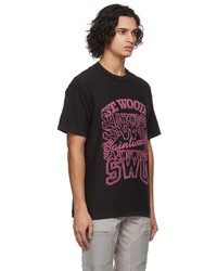 Saintwoods Black Seven T Shirt