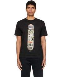 Ps By Paul Smith Black Skateboard T Shirt