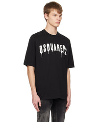 DSQUARED2 Black Skater T Shirt
