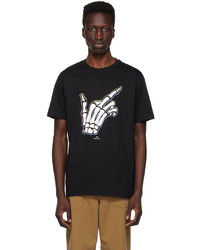 Ps By Paul Smith Black Skeleton T Shirt