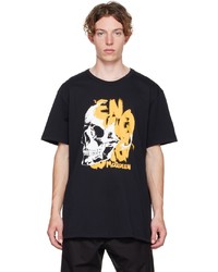 Alexander McQueen Black Skull T Shirt
