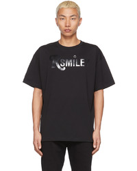 Raf Simons Black Smiley Edition Rsmiley Graphic T Shirt