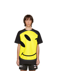 Raf Simons Black Smiley Oversized T Shirt