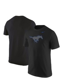 Nike Black Smu Mustangs Logo Color Pop T Shirt At Nordstrom