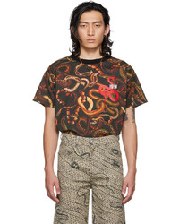 LU'U DAN Black Snake Oversized Concert T Shirt