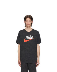 Nike Black Sportswear Heritage T Shirt