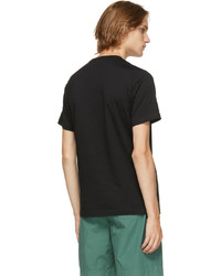 Ps By Paul Smith Black Stamps Print T Shirt