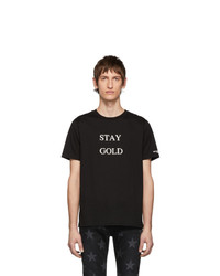 TAKAHIROMIYASHITA TheSoloist. Black Stay Gold T Shirt