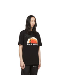 Palm Angels Black Sunset T Shirt