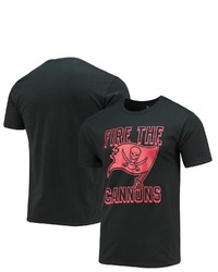 Junk Food Black Tampa Bay Buccaneers Fire The Cannons Team T Shirt