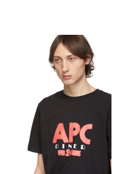 A.P.C. Black Taylor T Shirt