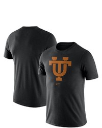 Nike Black Tennessee Volunteers Old School Logo Tri Blend T Shirt At Nordstrom