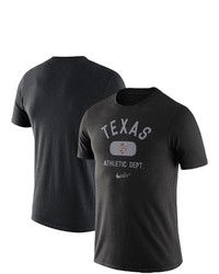 Nike Black Texas Longhorns Old School Arch Tri Blend T Shirt At Nordstrom