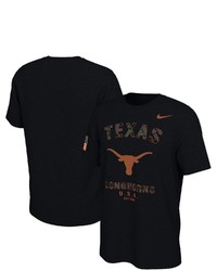 Nike Black Texas Longhorns Veterans Day T Shirt