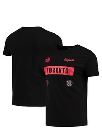 New Era Black Toronto Raptors Team T Shirt